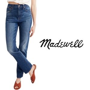 Madewell The High-Rise Slim Boyjean - Milton Wash - Size 26